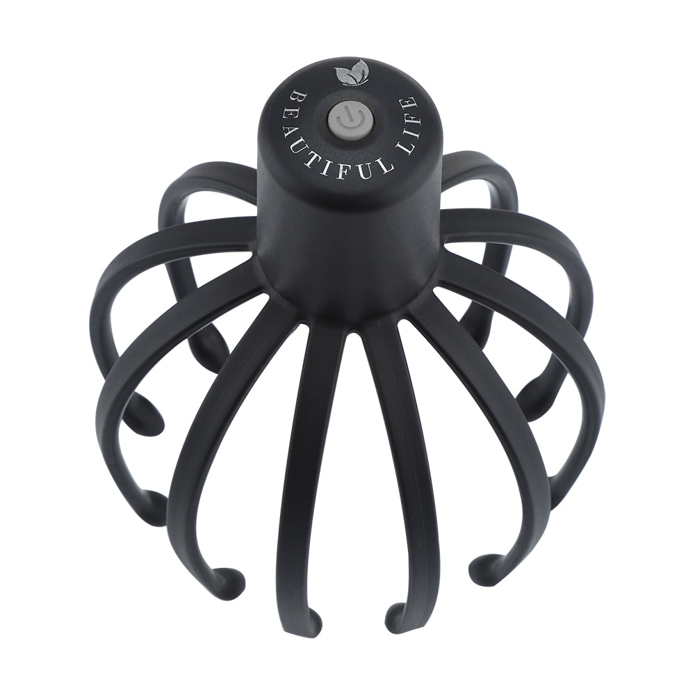Electric Head Scalp Massager With Three Gears USB Rechargeable Octopus Claw Head Massage Scratcher 0