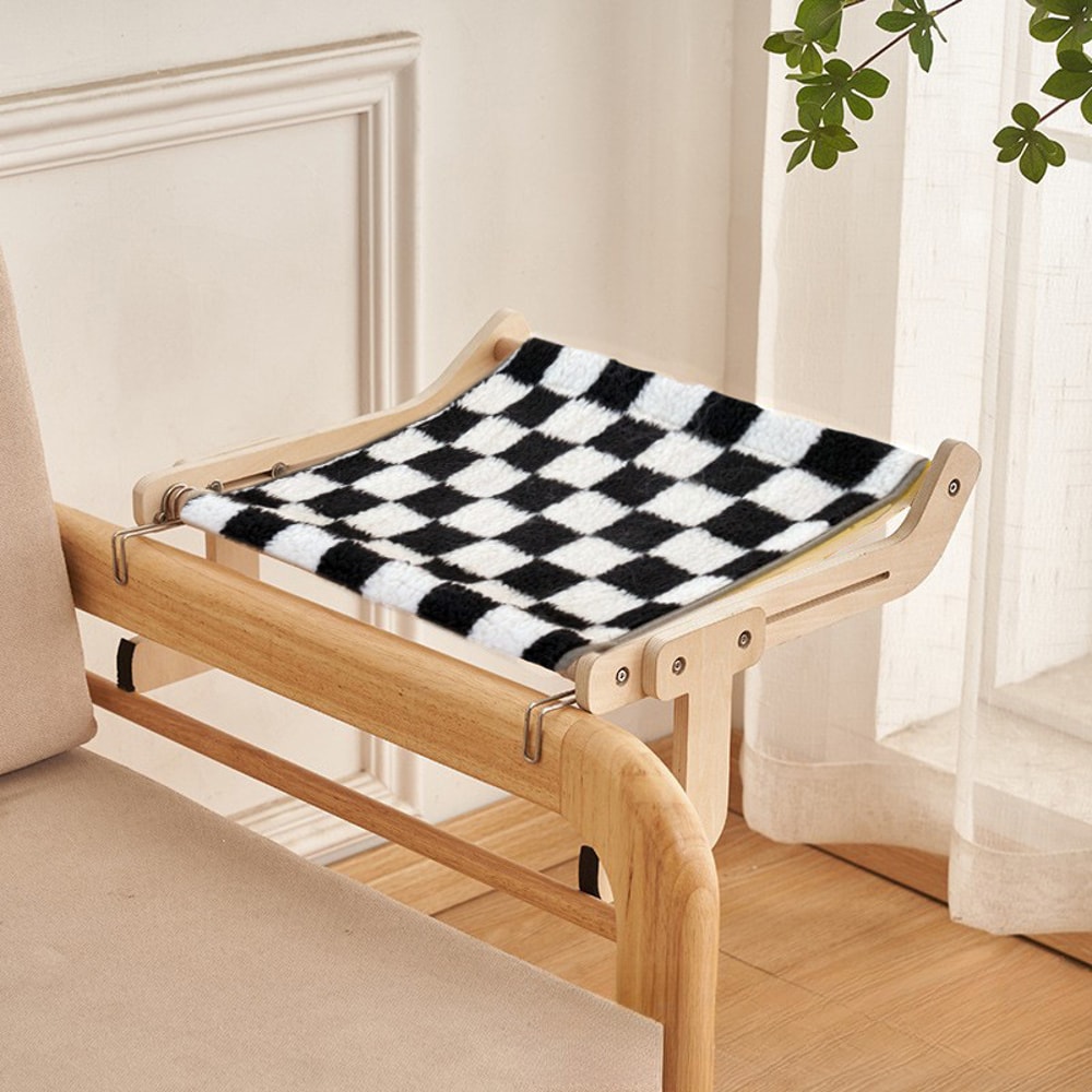 Portable Cat Suspension Hammock Comfortable Detachable Sunroom Seat Climbing Frame EasytoWash Pet 6