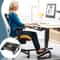 Ergonomic Under Desk Footrest with Massage Rollers for Pain Relief