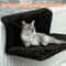 Cat Radiator Bed With Warm Fleece Hammock Comfortable Pet Hanging Cradle With Metal Iron Frame For 0