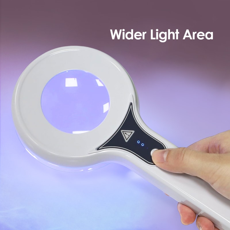 Woods Lamp Skin Analyzer For UV Facial Testing Skin Care Detection 2