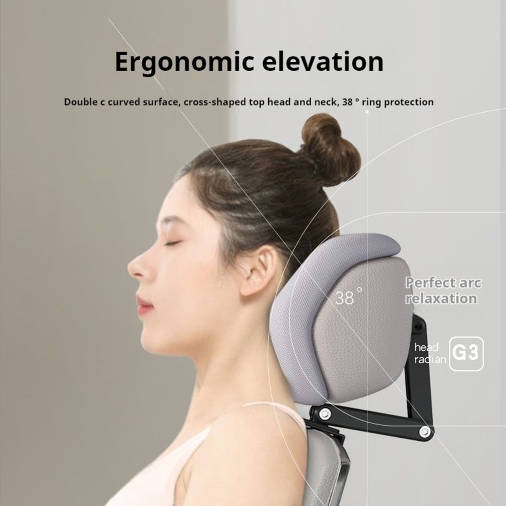 Universal Ergonomic Office Chair Headrest Pillow Adjustable Support Cushion For Comfort At Work Hom 5