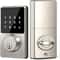 Smart Keyless Entry Door Lock With Touchscreen Keypad And App Unlock For Secure Home Access 0