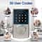 Smart Keyless Entry Door Lock With Touchscreen Keypad And App Unlock For Secure Home Access 2