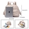 Stylish Waterproof Diaper Backpack For Moms Lightweight Portable Nappy Bag For Quick Outings 2