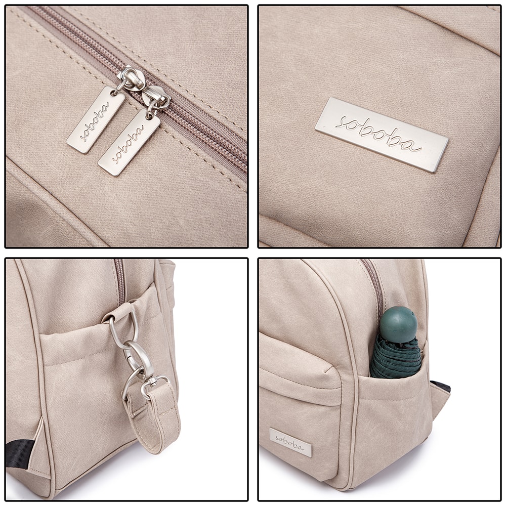 Stylish Waterproof Diaper Backpack For Moms Lightweight Portable Nappy Bag For Quick Outings 4