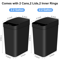 Automatic Touchless Trash Can, 12L Motion Sensor Garbage Bin for Bedroom, Living Room, Office