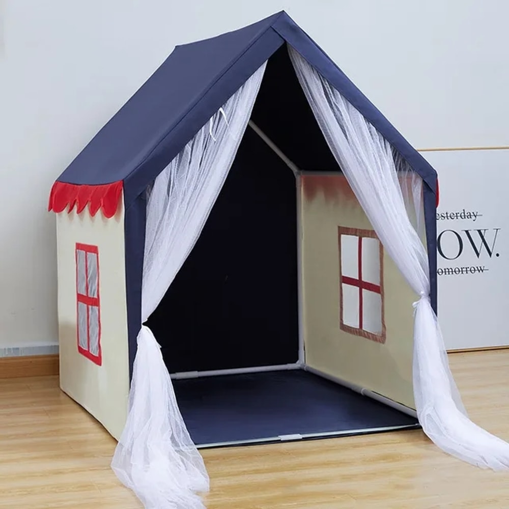Portable Baby Play House Teepee Tent For Kids Indoor Outdoor Fun 2