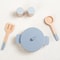 Wooden Childrens RolePlay Kitchen Set Educational Early Learning Cooking Toys With Pots Pans Food 2