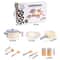 Wooden Childrens RolePlay Kitchen Set Educational Early Learning Cooking Toys With Pots Pans Food 5