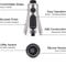 3Mode Pull Out Kitchen Faucet Aerator Handheld Sprayer Nozzle For Easy Cleaning 2