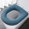 Winter Warm Toilet Seat Cover Soft Washable OShape Pad For Bathroom Comfort 7