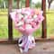Anime Hello Kitty Plush Bouquet Artificial Rose Flowers Doll Perfect Valentines Day Wedding Decora 2