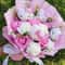 Anime Hello Kitty Plush Bouquet Artificial Rose Flowers Doll Perfect Valentines Day Wedding Decora 4