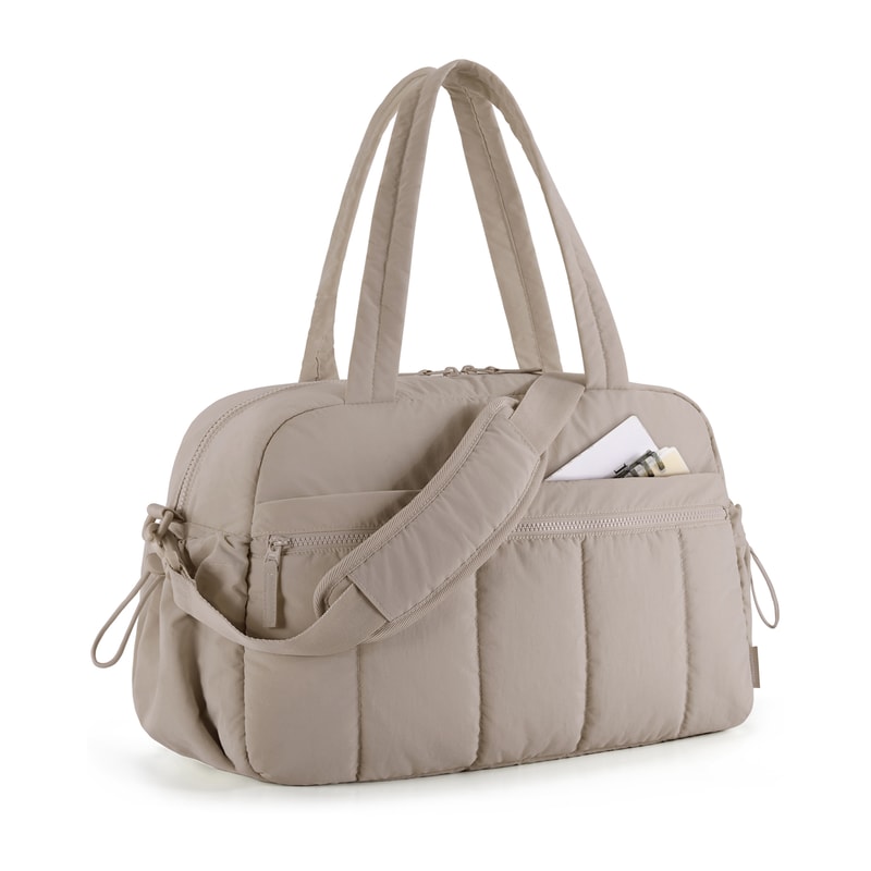 Waterproof Travel Duffel Bag With Wet Pocket Womens Gym Weekender Shoulder Bag Durable Beach 11