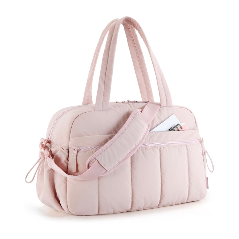 Waterproof Travel Duffel Bag With Wet Pocket Womens Gym Weekender Shoulder Bag Durable Beach 12