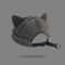 Cute Cat Ears Beanie Hat Breathable Cotton Casual Cap For Unisex 1