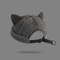 Cute Cat Ears Beanie Hat Breathable Cotton Casual Cap For Unisex 6