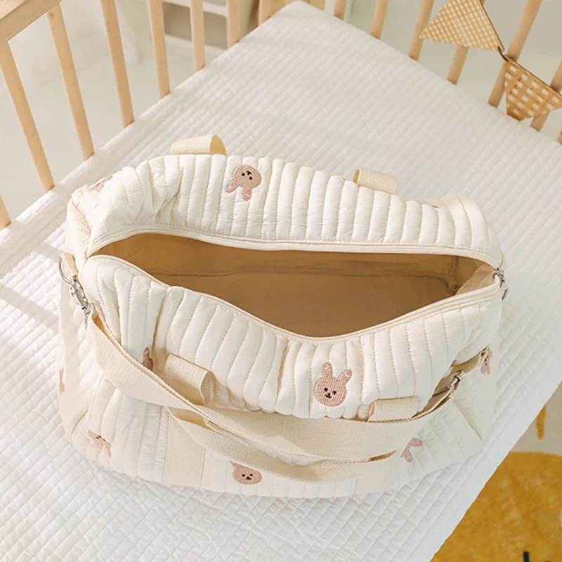 Large Capacity Maternity Baby Diaper Bag, Multi-functional Travel Handbag Organizer