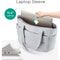 Stylish Puffer Tote Bag For Women Spacious Handbag For School Travel Commuting 2