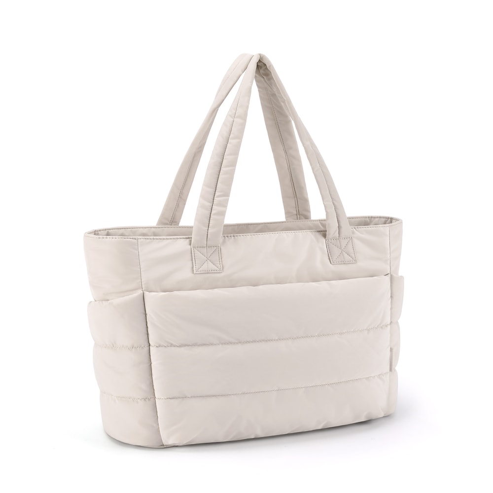 Stylish Puffer Tote Bag For Women Spacious Handbag For School Travel Commuting 9