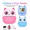 Super Cute Kids Digital Camera, 1080P Video Camera with Thermal Print Feature, Perfect for Children Birthdays