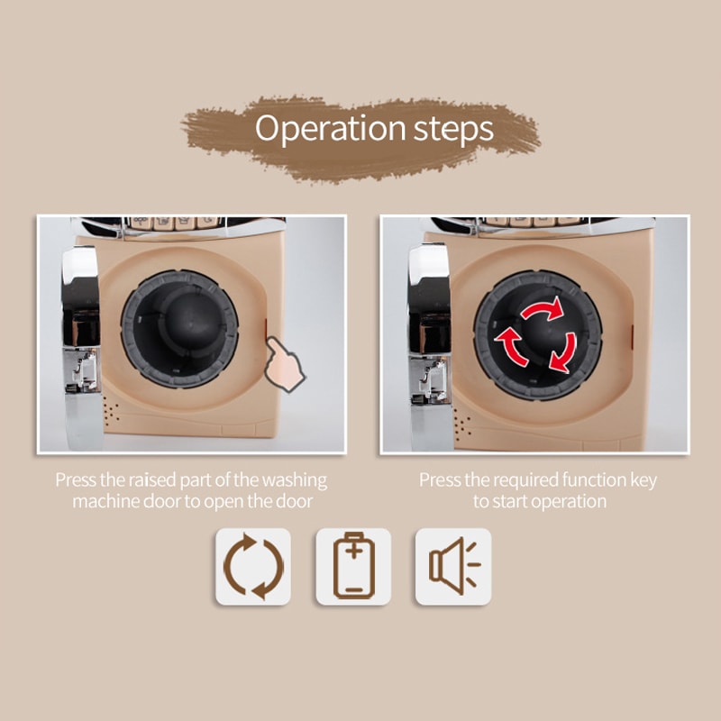 Childrens Pretend Play Kitchen Set With Microwave Oven Educational Montessori Toy For Kids 2