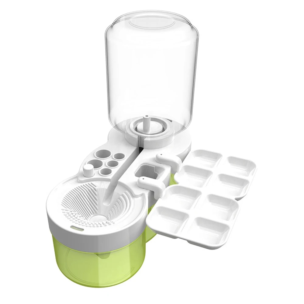 Automatic Paint Brush Cleaner With Drain Button For Acrylic And Waterbased Brushes 2