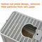 Foldable Cat Litter Box With Front Entry Top Exit Enclosed Kitty Toilet With Massager Scoop For Ea 3