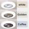 Smart Ceiling Fan With Lights Remote Control Invisible Blades Silent Ventilator Lamp For Bedroom 2