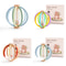 Wooden Rain Drum Baby Rattle With Silicone Teether Montessori Sensory Toy For Newborn Teething 1