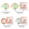 Wooden Rain Drum Baby Rattle With Silicone Teether Montessori Sensory Toy For Newborn Teething 5