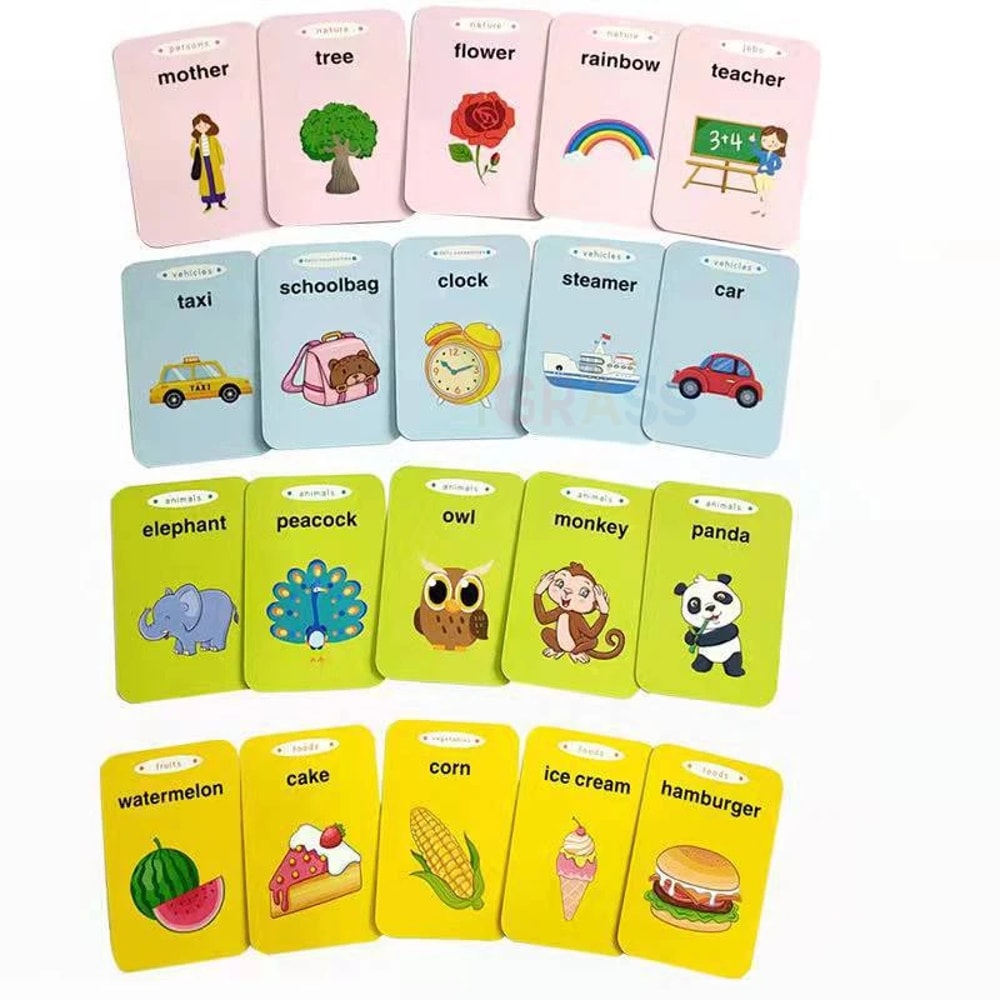 Interactive Talking Flash Cards For Kids Language Learning Toy With Audio Reader For Toddlers And P 2