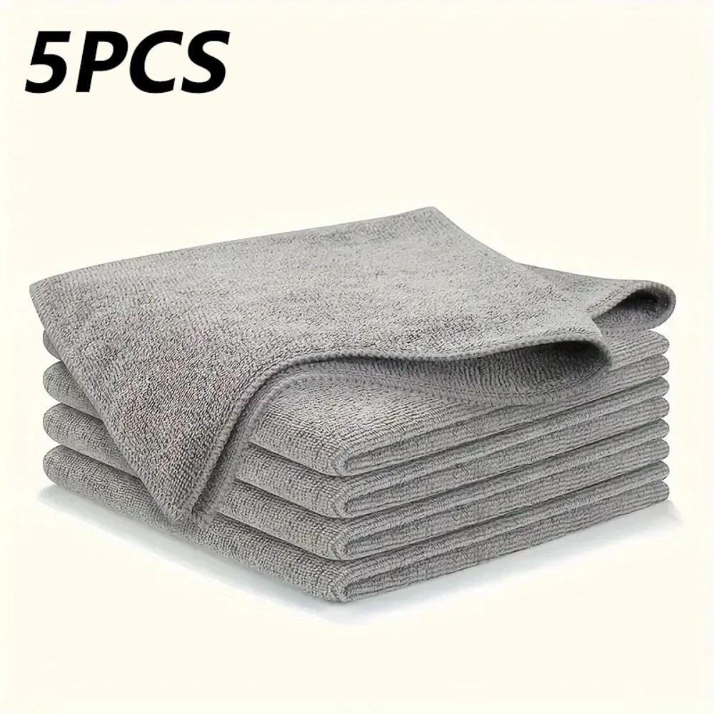 Premium Thick Microfiber Cleaning Cloth Lint Free Car Cleaning Cloth For Windows Glass MultiSurfac