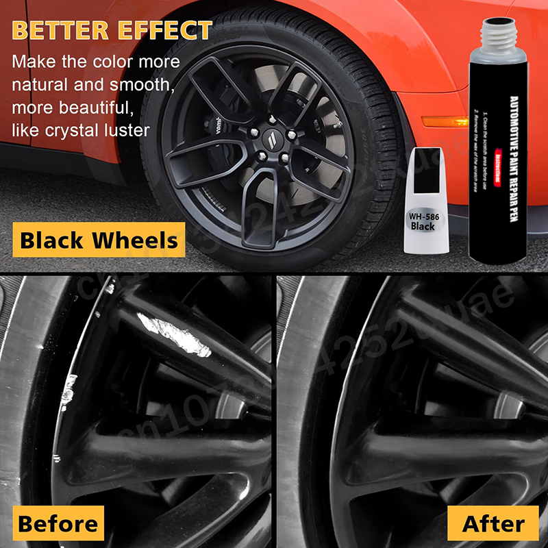 Precision Car Wheel Touch Up Pen For Rim Scratch Repair Quick Dry Alloy Wheel Paint Repair Pen 1