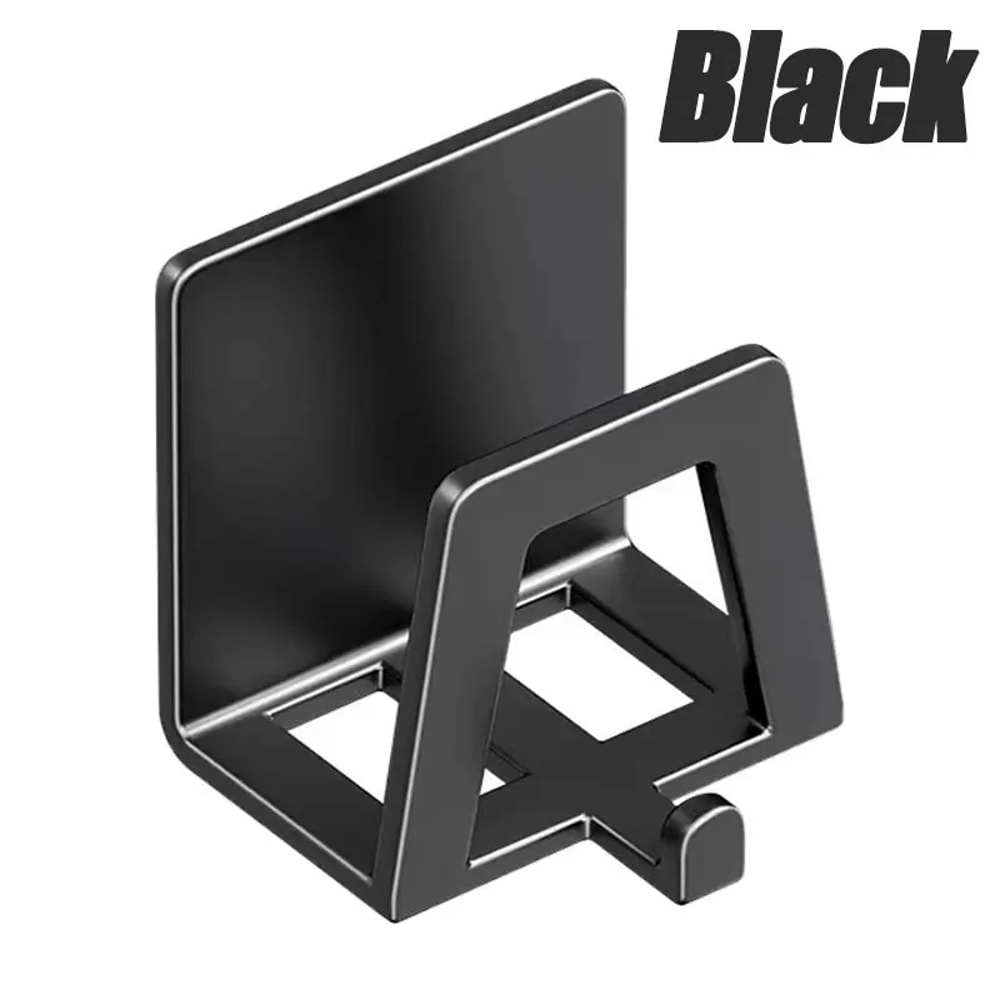 Stainless Steel Sponge Holder For Kitchen Sink Self Adhesive Sink Sponge Organizer Rack 6