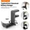 Dual Hook Desk Headphone Stand Clamp On Gaming Headset Stand With 360 Rotating Headphone Holder 2