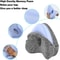 Orthopedic Memory Foam Knee Pillow For Side Sleepers Sciatica Relief And Pregnancy Leg Support 5