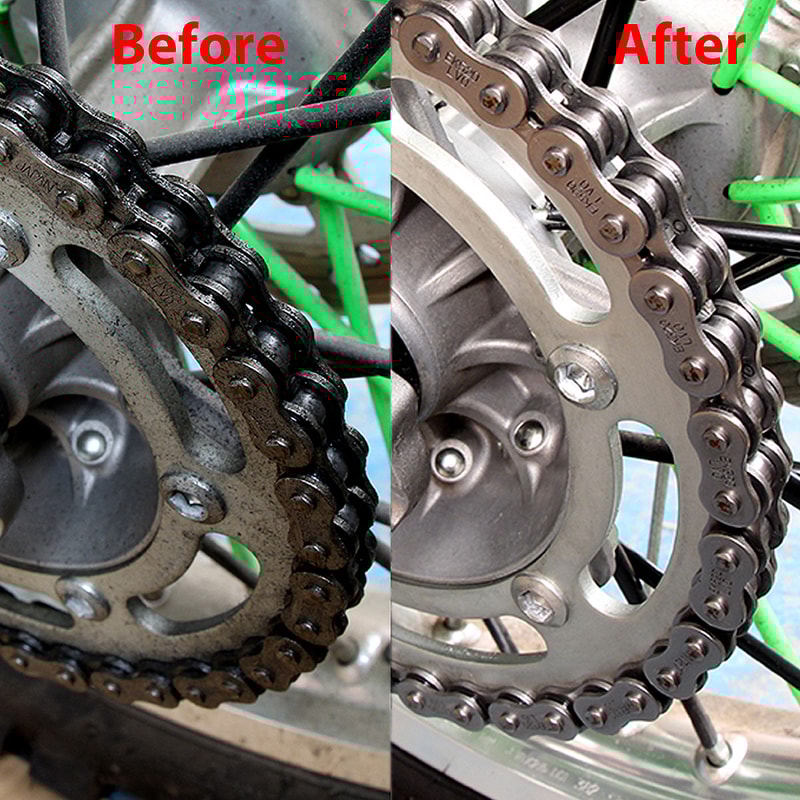 Portable Bicycle Chain Cleaner Kit With Brushes And Scrubber Bike Chain Cleaning Tool For Cycling M 3