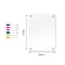 Magnetic Weekly Planner Acrylic Fridge Message Board Reusable Refrigerator Planner 5