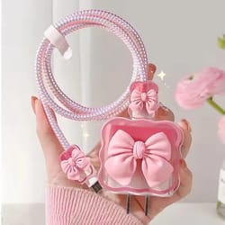 iphone charger protector & cable organizer cord winder kit