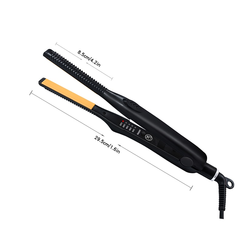 Professional Ceramic Hair Straightener Curler For Short Hair And Beard 4