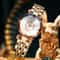Luxury Women Crystal Bracelet Watch Rose Gold Ocean Star 1