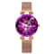 Luxury Women Crystal Bracelet Watch Rose Gold Ocean Star 7