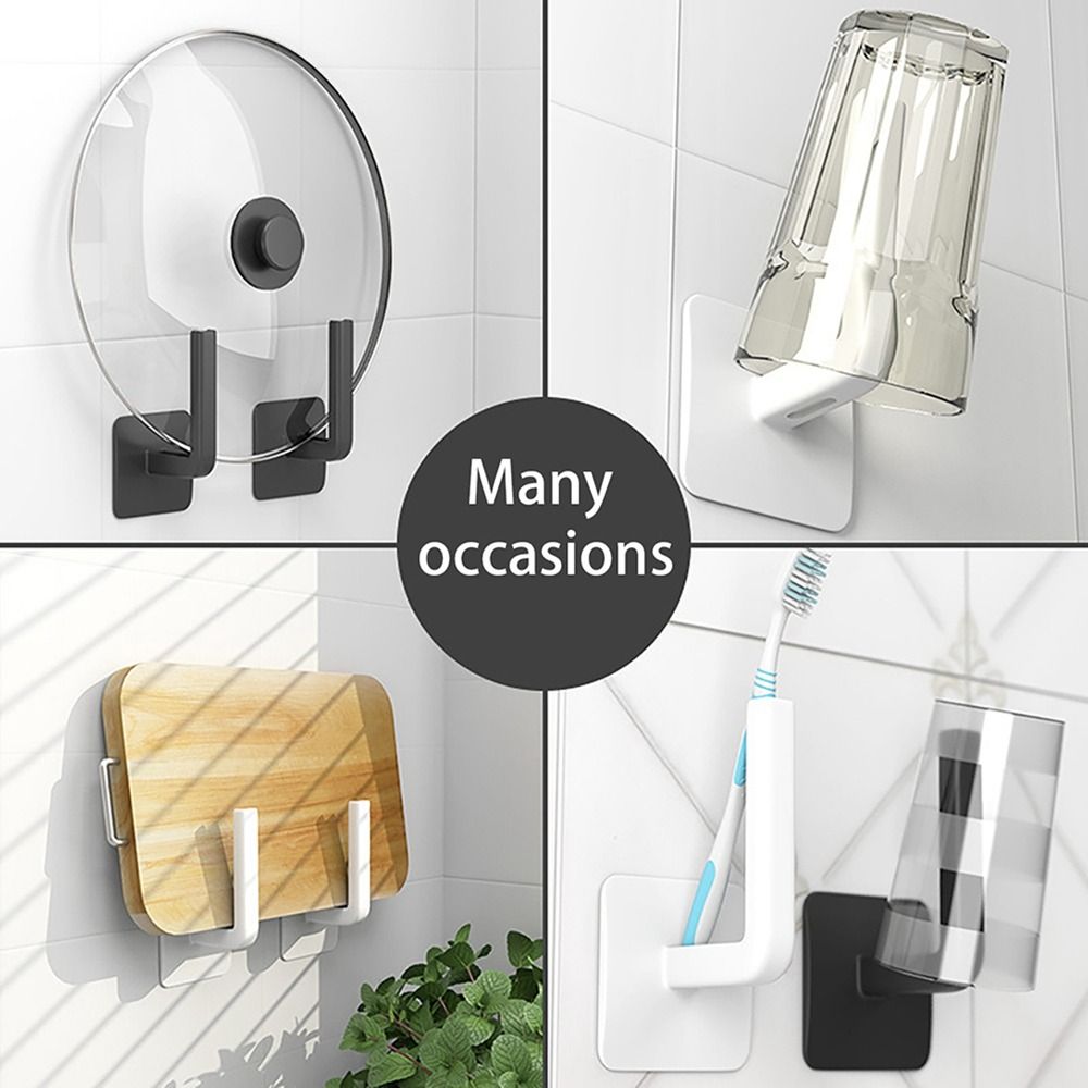 MultiFunctional SelfAdhesive Storage Rack For Bathroom Kitchen 2