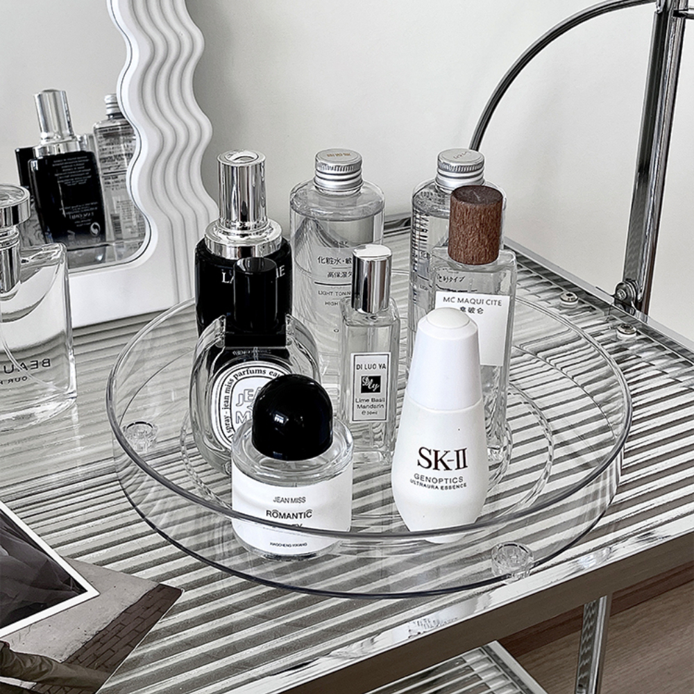 Large-Capacity Cosmetic Organizer for Perfume & Skincare Storage