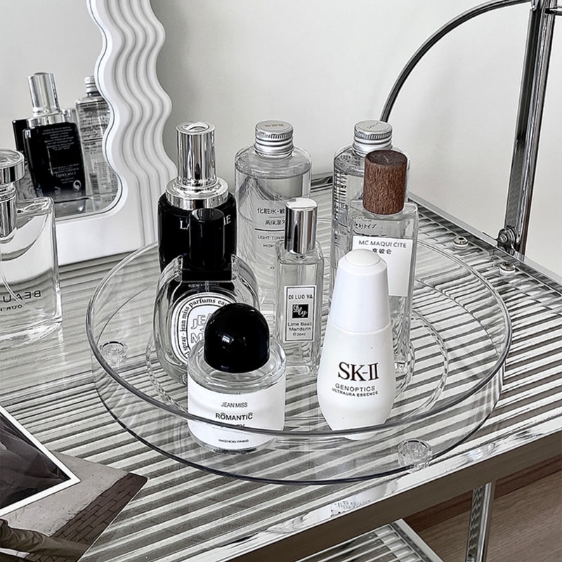 Large-Capacity Cosmetic Organizer for Perfume & Skincare Storage