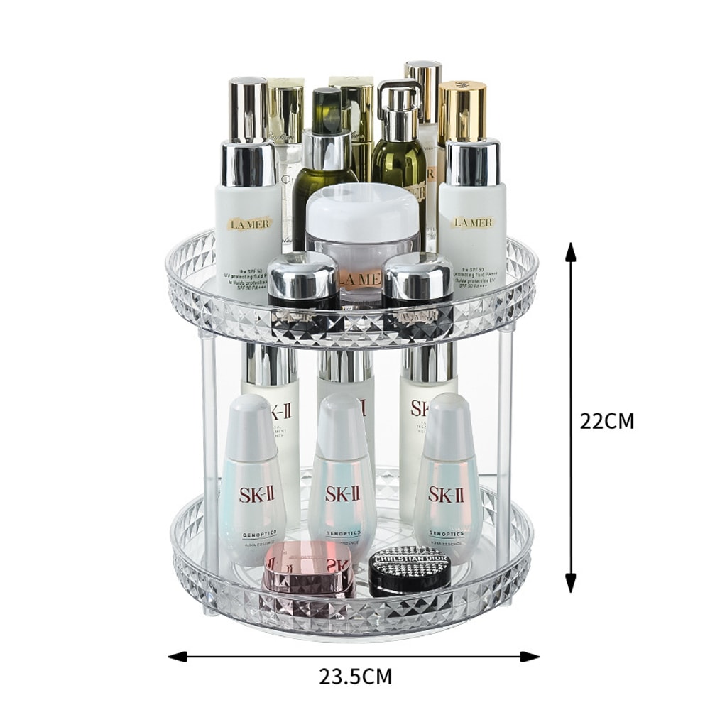 Large-Capacity Cosmetic Organizer for Perfume & Skincare Storage