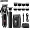 Premium USB Rechargeable Hair Clippers for Men with Electric Trimmers Set