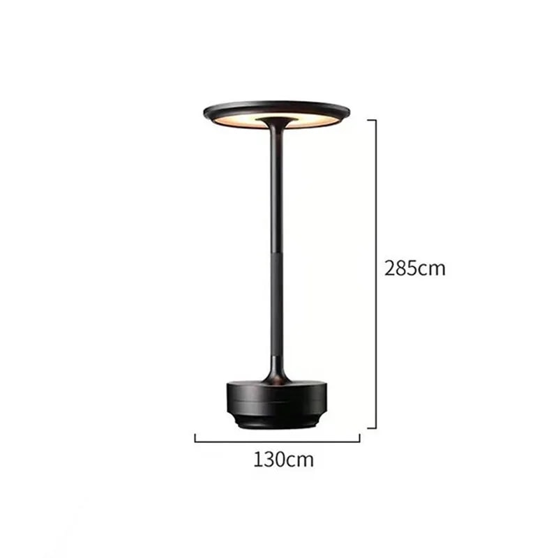 Portable Rechargeable LED Desk Lamp With Touch Dimming USB Charging Vintage Ambient Night Light 5